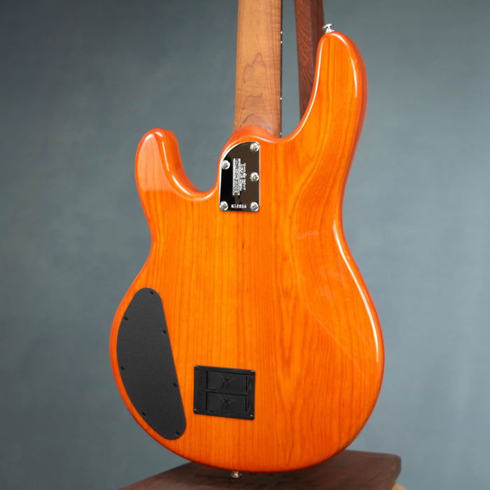 Ernie Ball Music Man StingRay Special HH Bass Guitar - Translucent Orange - K10856
