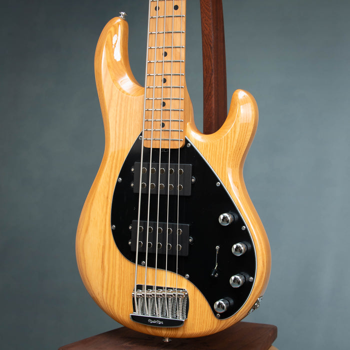 Ernie Ball Music Man StingRay Special 5 HH Bass Guitar - Classic Natural - K11771