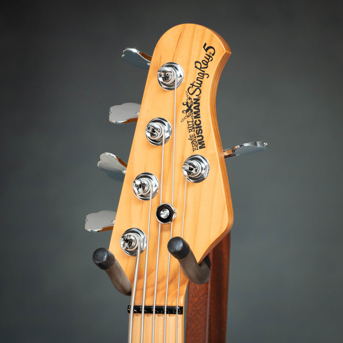 Ernie Ball Music Man StingRay Special 5 HH Bass Guitar - Classic Natural - K11771