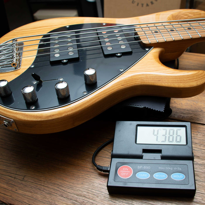 Ernie Ball Music Man StingRay Special 5 HH Bass Guitar - Classic Natural - K11771