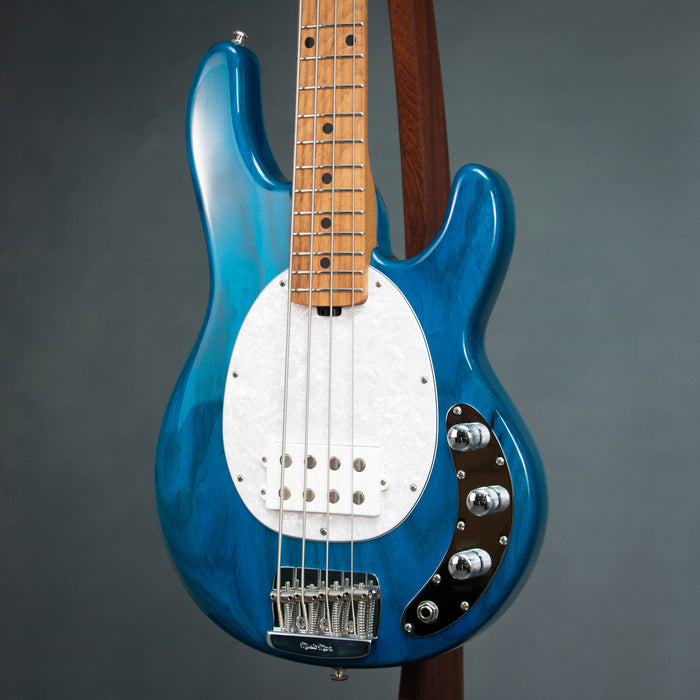 Ernie Ball Music Man Short Scale StingRay - Translucent Blue - K14703