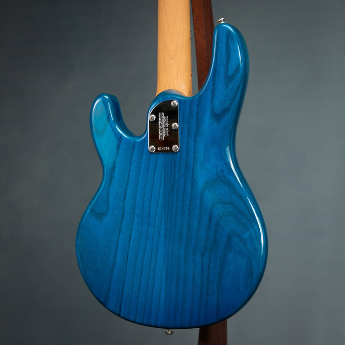 Ernie Ball Music Man Short Scale StingRay - Translucent Blue - K14703