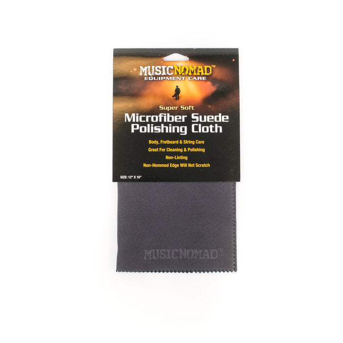 MusicNomad Microfiber Polishing Cloth - Suede