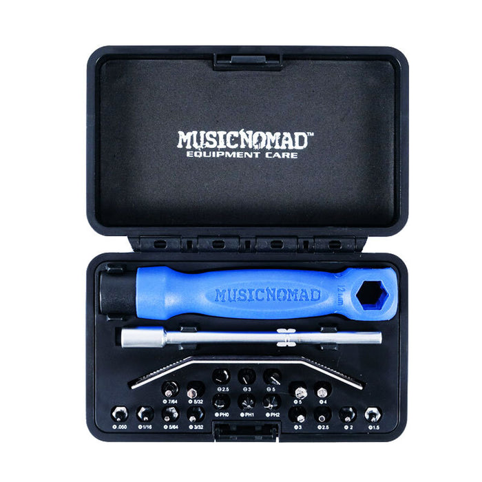 Music Nomad Premium Guitar Tech Screwdriver and Wrench Set