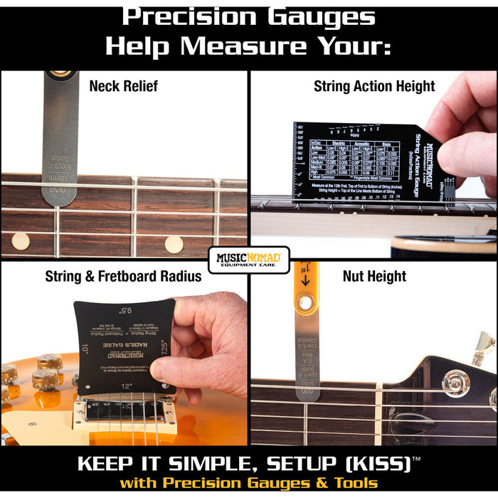 Music Nomad Precision Setup Gauge Set 6-Pce