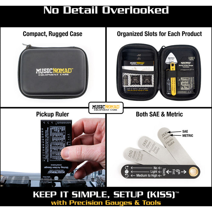 Music Nomad Precision Setup Gauge Set 6-Pce