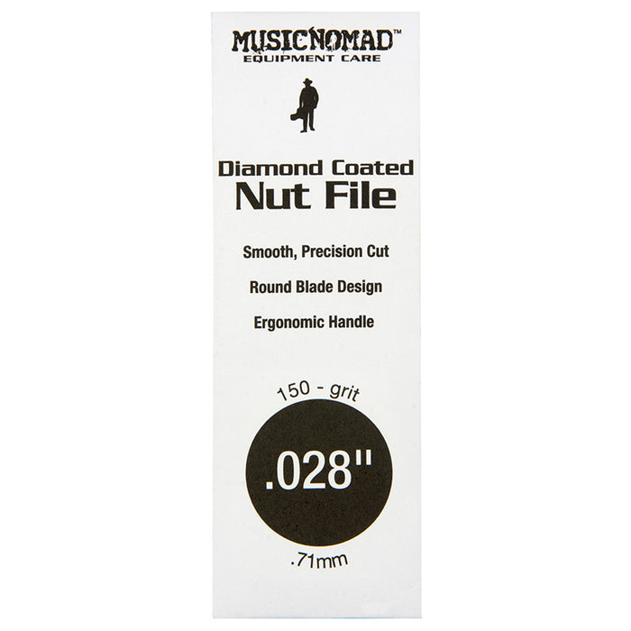 Music Nomad Diamond Coated 028 Nut File