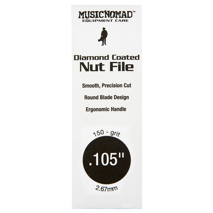 Music Nomad Diamond Coated 105 Nut File