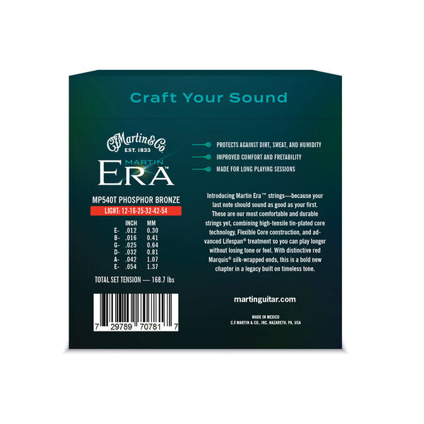 Martin Era Treated Light Strings 12-54 92/8