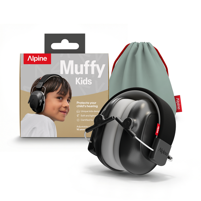Alpine Muffy Kids Earmuffs - Black