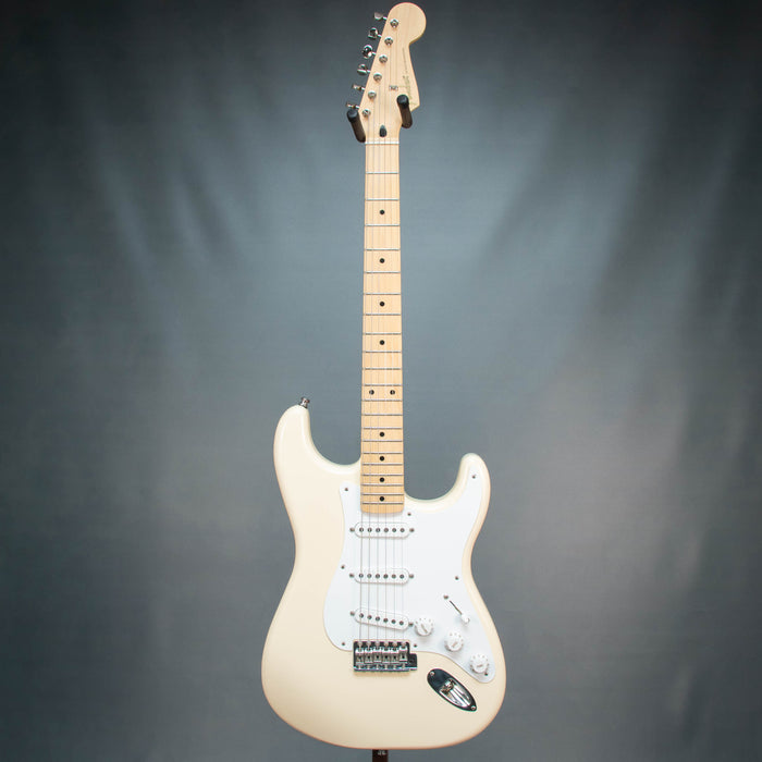 Fender Jimmie Vaughan Tex-Mex Stratocaster w/Bag - Olympic White - Preowned