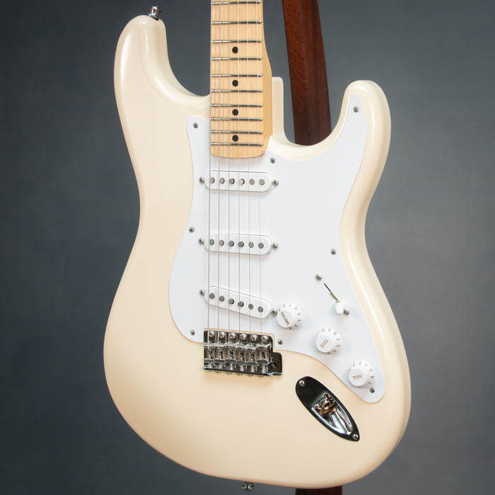 Fender Jimmie Vaughan Tex-Mex Stratocaster w/Bag - Olympic White - Preowned