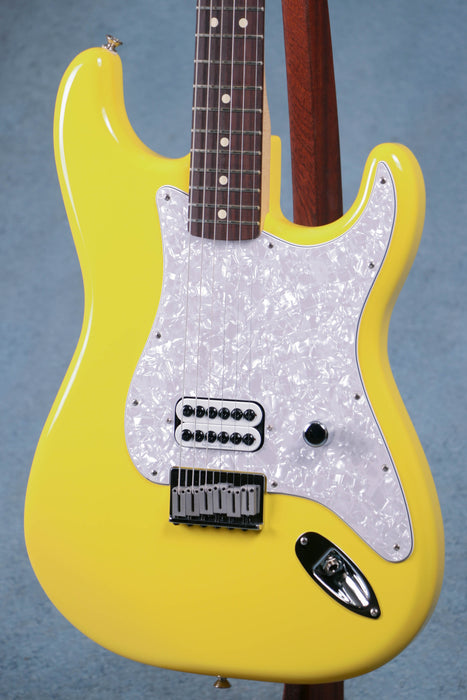 Fender Limited Edition Tom Delonge Stratocaster w/Bag - Graffiti Yellow - Preowned