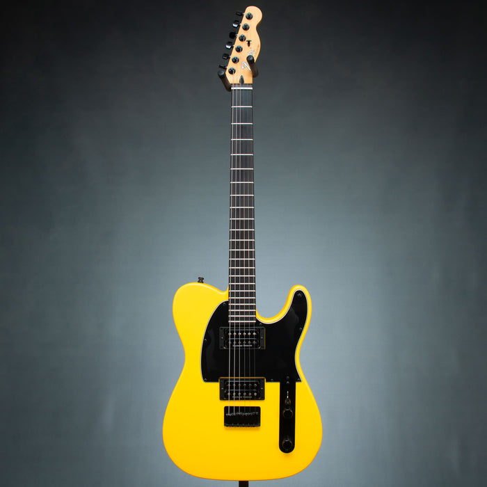 Fender Player II Advanced Telecaster HH Ebony w/Bag - Ferrari Yellow - Preowned