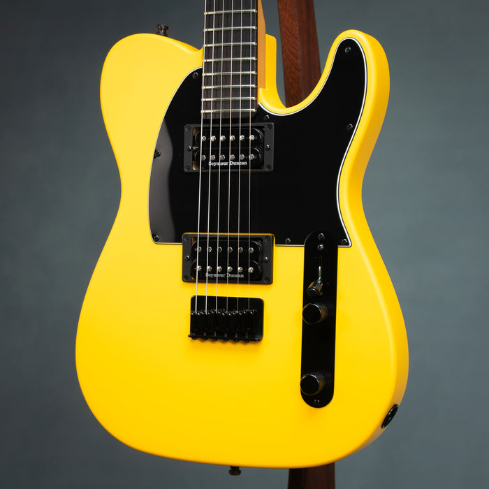 Fender Player II Advanced Telecaster HH Ebony w/Bag - Ferrari Yellow - Preowned