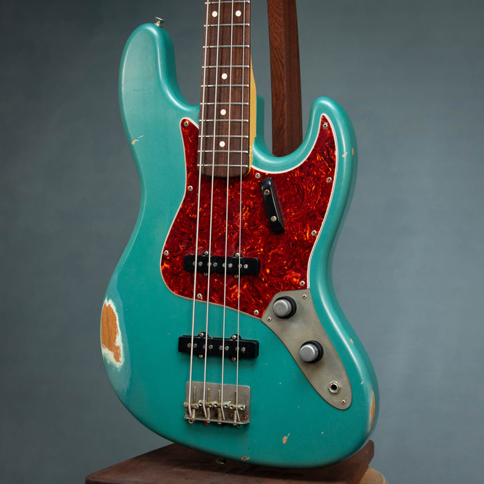 Nash JB-63 Bass Guitar w/Case - Sherwood Green - Preowned