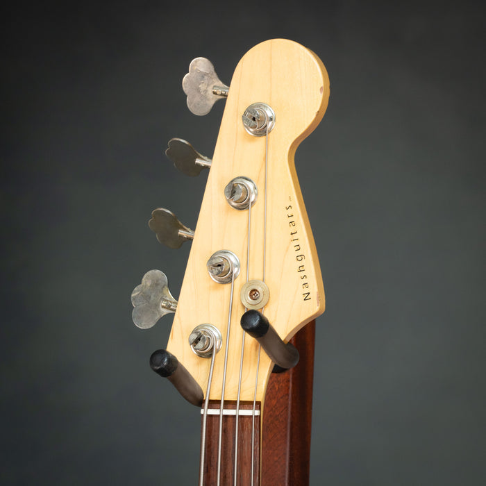 Nash JB-63 Bass Guitar w/Case - Sherwood Green - Preowned