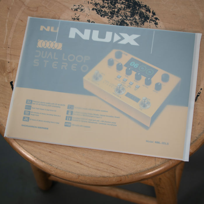 NU-X Monarch Series Dual Loop Stereo Pedal w/Box - Preowned