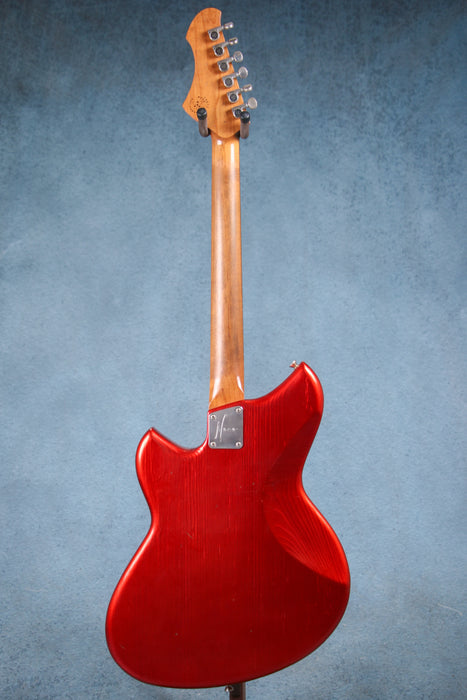 Novo Serus J Light Distress Electric Guitar - Candy Apple Red