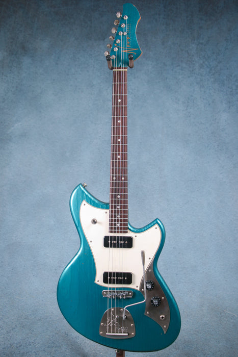 Novo Serus J Light Distress Electric Guitar - Ocean Turquoise