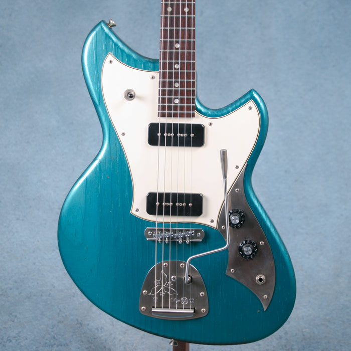 Novo Serus J Light Distress Electric Guitar - Ocean Turquoise