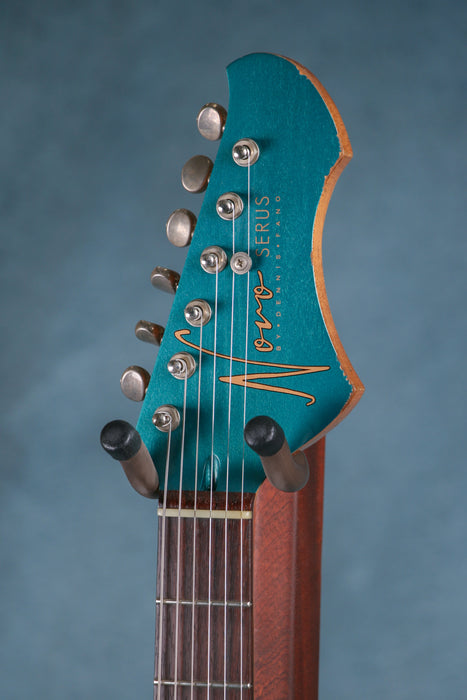 Novo Serus J Light Distress Electric Guitar - Ocean Turquoise