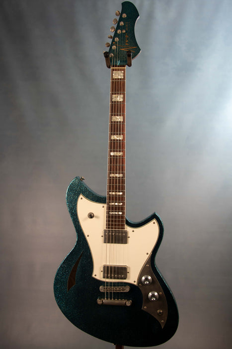 Novo Miris H2 Extra Light Distress Electric Guitar - Merman Sparkle - 25084