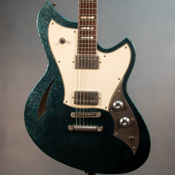 Novo Miris H2 Extra Light Distress Electric Guitar - Merman Sparkle - 25084