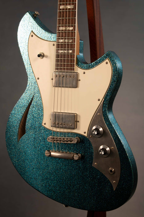 Novo Miris H2 Extra Light Distress Electric Guitar - Merman Sparkle - 25084