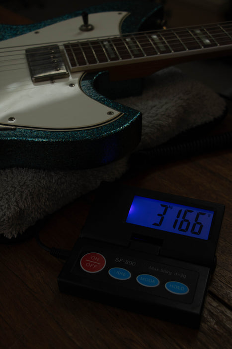 Novo Miris H2 Extra Light Distress Electric Guitar - Merman Sparkle - 25084