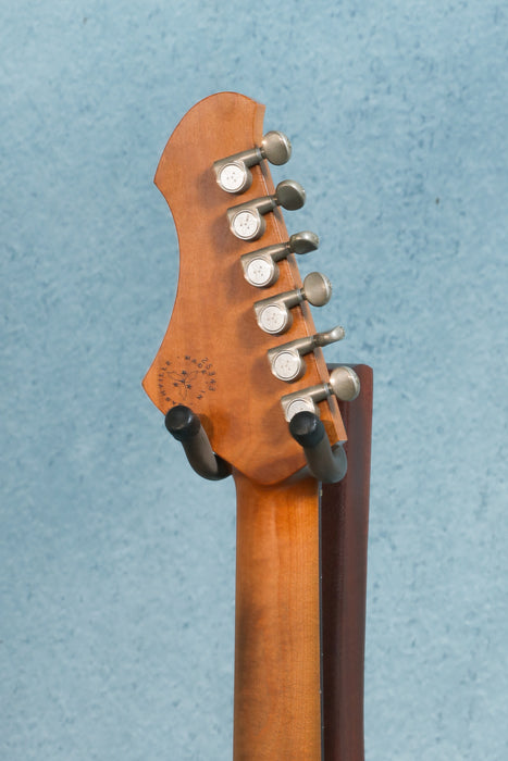 Novo Serus J Baritone Light Distress Electric Guitar - Cadillac Green