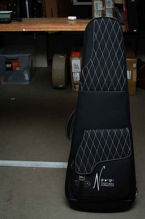 Novo Solus M1 Light Distress Electric Guitar - Faded Cherry