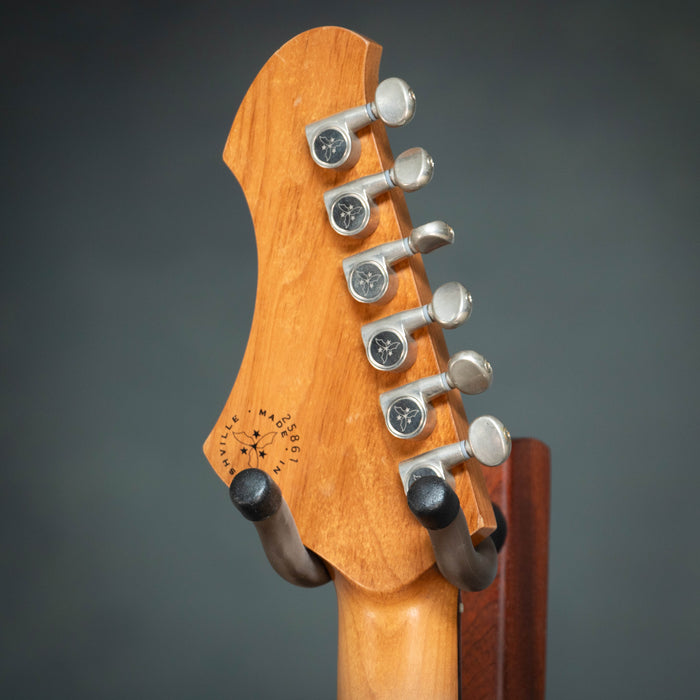 Novo Solus M1 Light Distress Electric Guitar - Faded Cherry