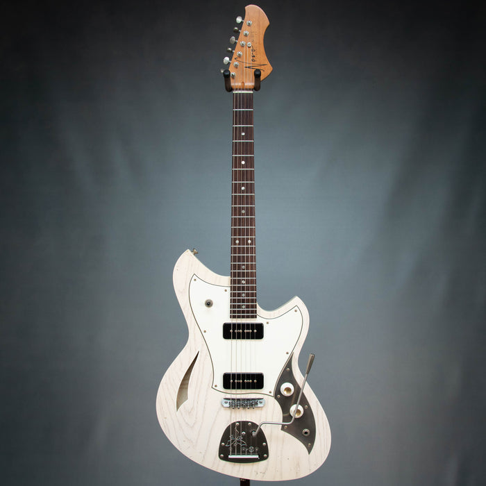 Novo Miris J Light Distress 8134 Electric Guitar - Mary Kaye White