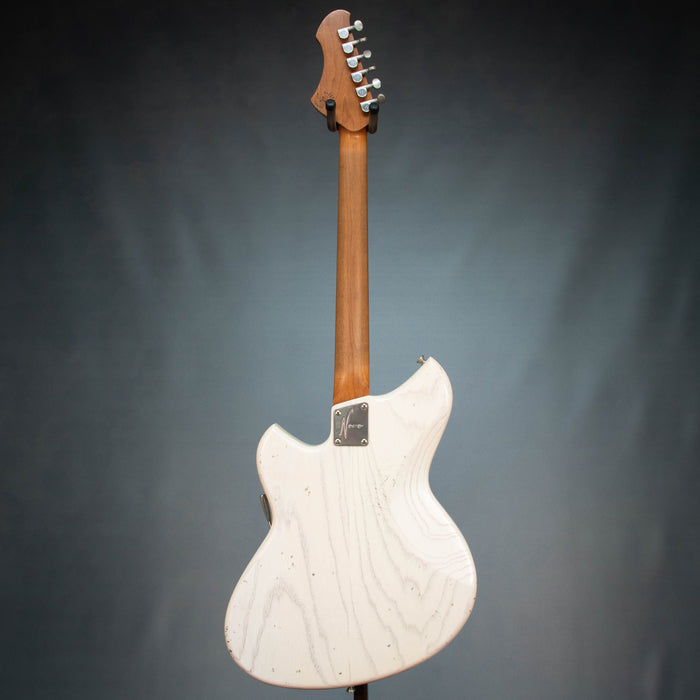 Novo Miris J Light Distress 8134 Electric Guitar - Mary Kaye White