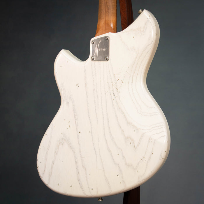 Novo Miris J Light Distress 8134 Electric Guitar - Mary Kaye White