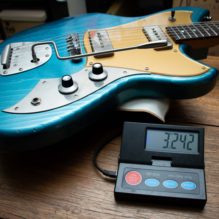 Novo Serus J Light Distress Electric Guitar - Lake Placid Blue