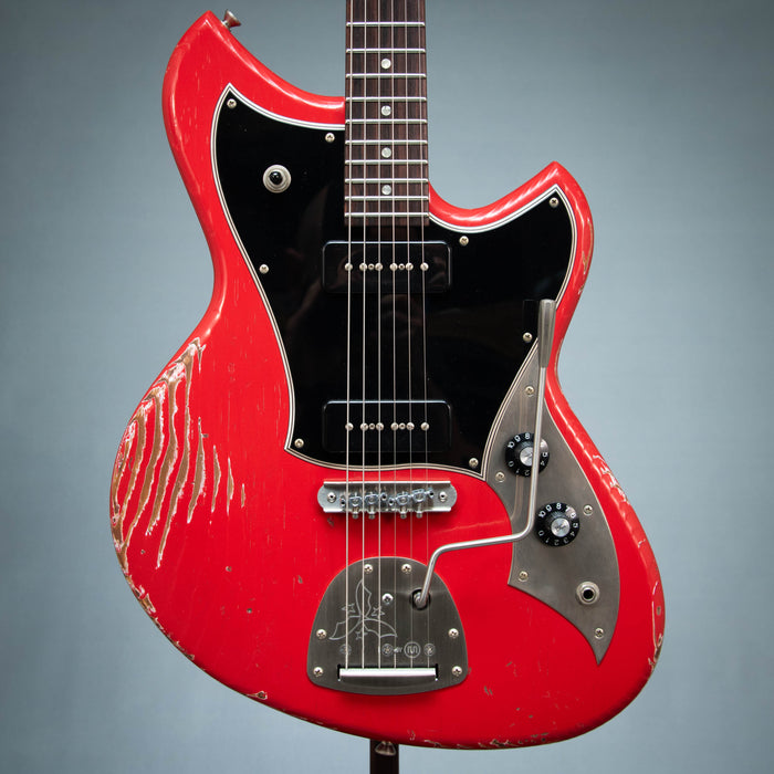 Novo Serus J Medium Distress Electric Guitar - Dakota Red