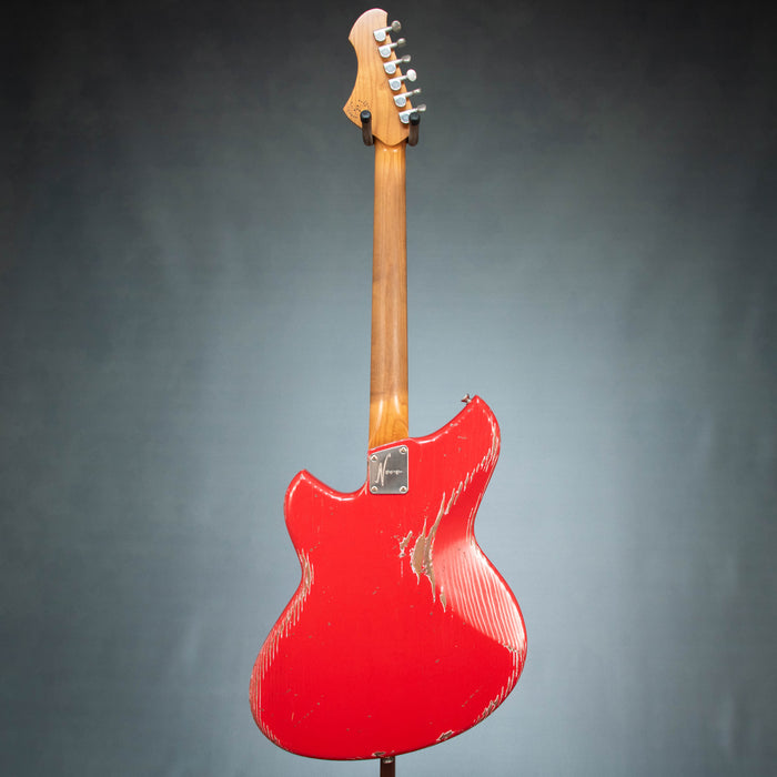 Novo Serus J Medium Distress Electric Guitar - Dakota Red