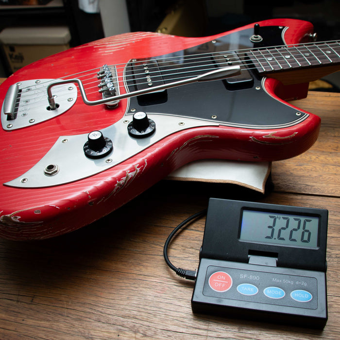 Novo Serus J Medium Distress Electric Guitar - Dakota Red