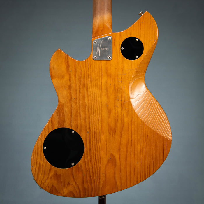 Novo Chambered Serus HH Light Distress Electric Guitar - Amber - Spec Sheet: 9067