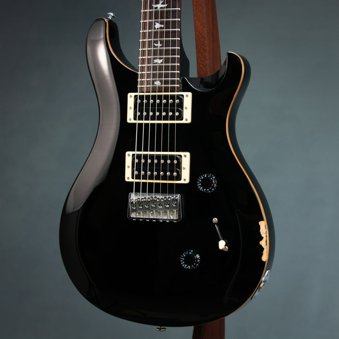 PRS SE Custom 24 7-String Electric Guitar w/Bag - Black - Preowned