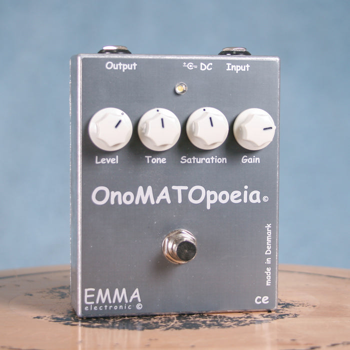 Emma Electronic OnoMATOpoeia booster/overdrive effects pedal w/box - Preowned