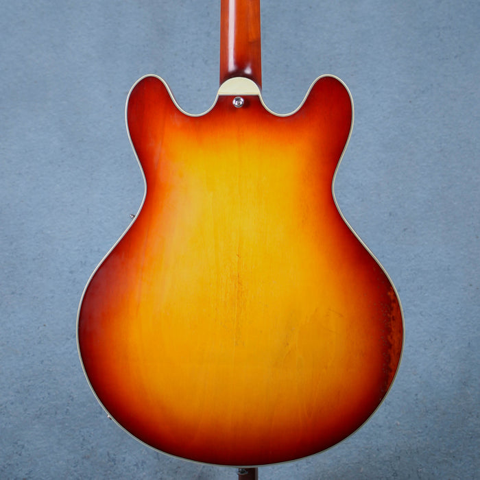 Eastman T64/V Hollow Body Electric Guitar w/Case - Goldburst - Preowned