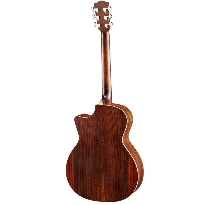 Eastman PCH2-GACE-BK Grand Auditorium Acoustic Electric Guitar - Black