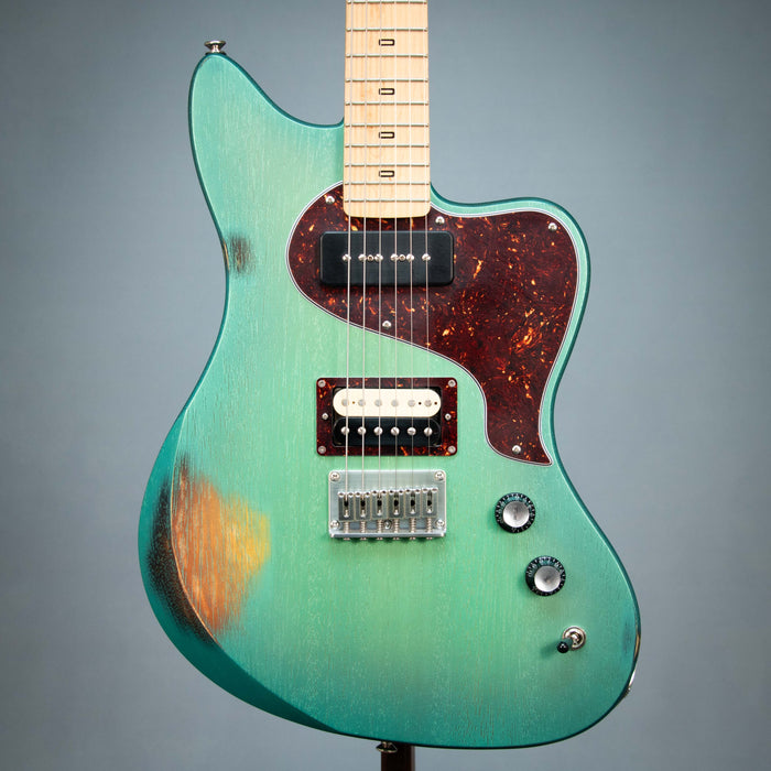 PJD Guitars St John Standad w/Bag - Jade Ocean Metallic w/ Spray Over - Preowned
