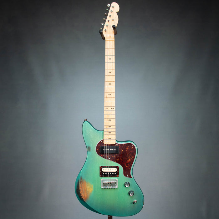PJD Guitars St John Standad w/Bag - Jade Ocean Metallic w/ Spray Over - Preowned