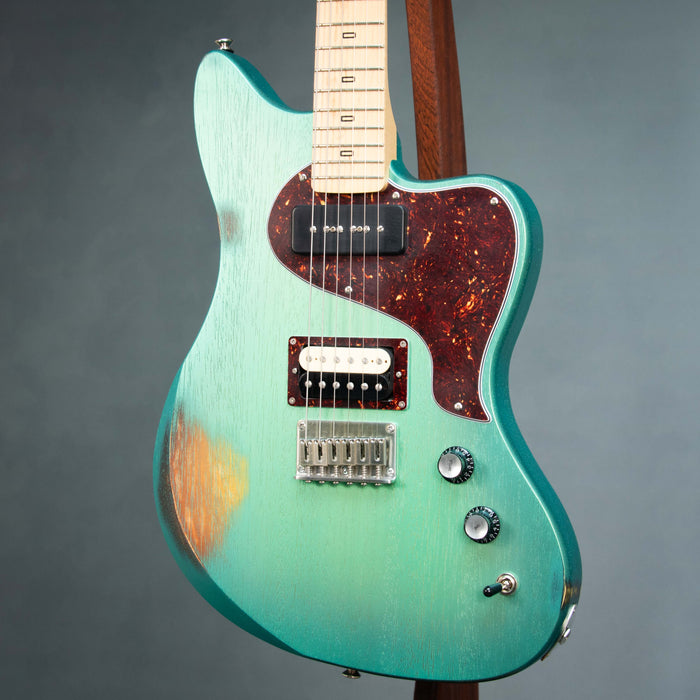 PJD Guitars St John Standad w/Bag - Jade Ocean Metallic w/ Spray Over - Preowned