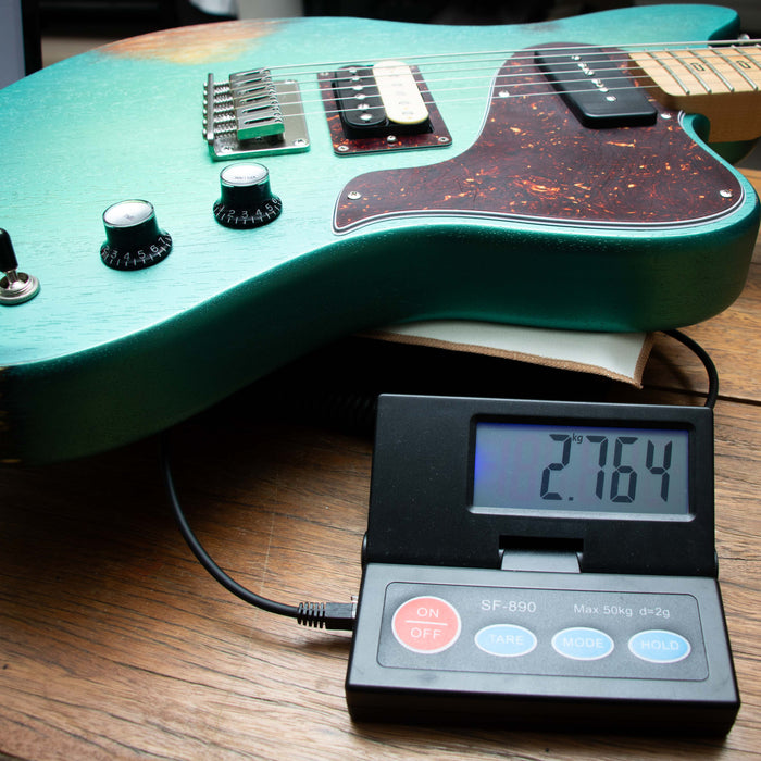 PJD Guitars St John Standad w/Bag - Jade Ocean Metallic w/ Spray Over - Preowned