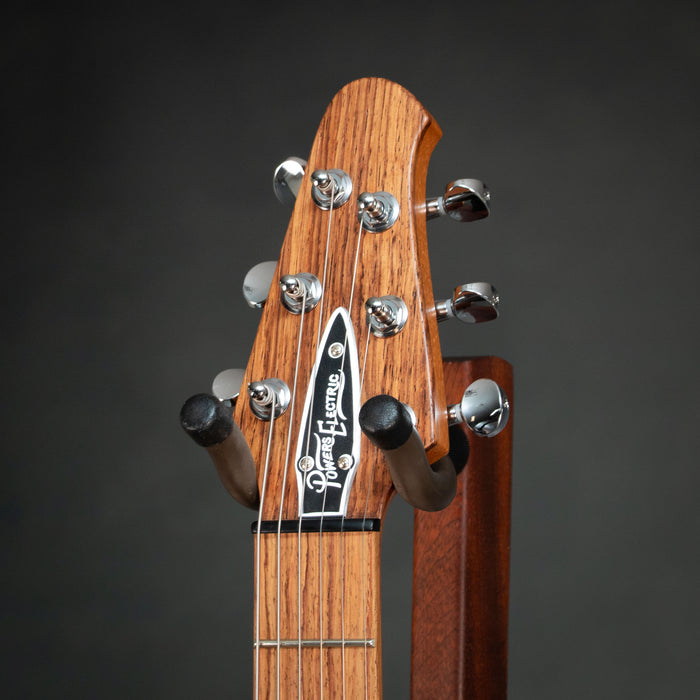 Powers Electric A-Type FF42 CamTail Electric Guitar - Dolomite Silver - A510